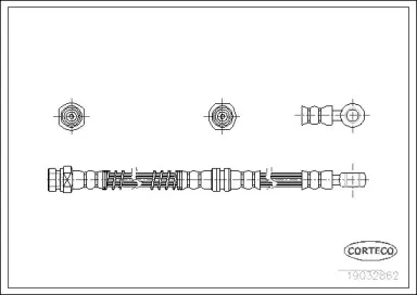 Тормозной шланг CORTECO купить