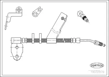 Тормозной шланг CORTECO купить