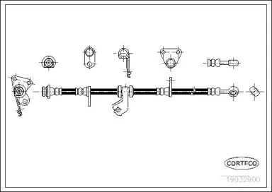 Тормозной шланг CORTECO купить