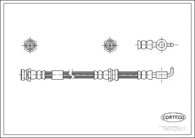 Тормозной шланг CORTECO купить