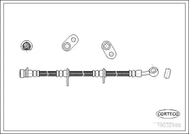 Тормозной шланг CORTECO купить