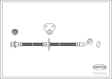 Тормозной шланг CORTECO купить