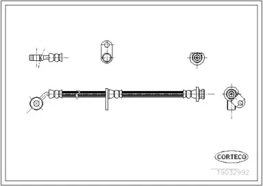 Тормозной шланг CORTECO купить