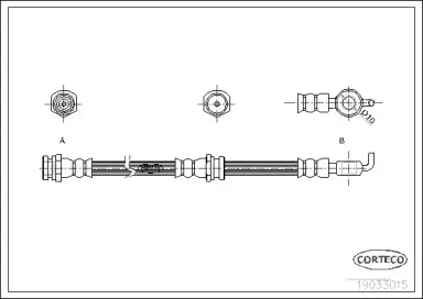 Тормозной шланг CORTECO купить