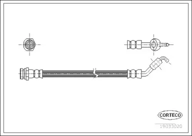 Тормозной шланг CORTECO купить