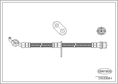 Тормозной шланг CORTECO купить