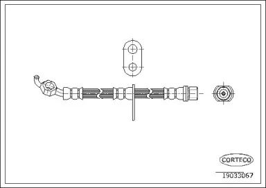 Тормозной шланг CORTECO купить