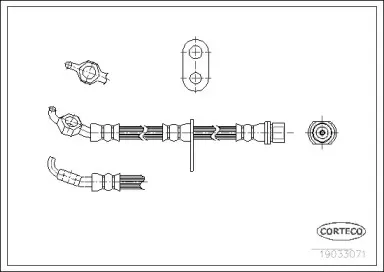 Тормозной шланг CORTECO купить