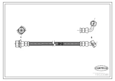 Тормозной шланг CORTECO купить