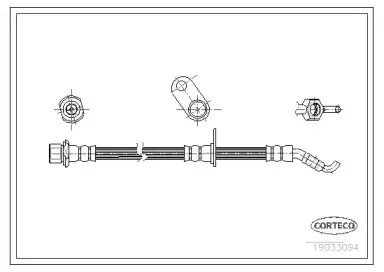 Тормозной шланг CORTECO купить