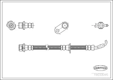 Тормозной шланг CORTECO купить