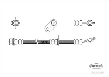 Тормозной шланг CORTECO купить