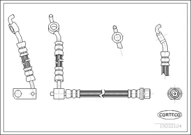 Тормозной шланг CORTECO купить