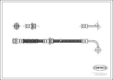Тормозной шланг CORTECO купить