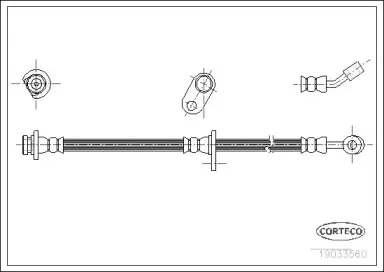 Тормозной шланг CORTECO купить