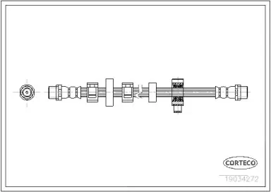 Тормозной шланг CORTECO купить