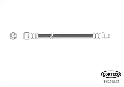 Тормозной шланг CORTECO купить