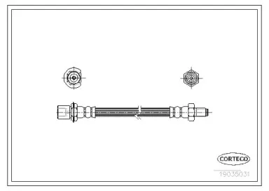 Тормозной шланг CORTECO купить