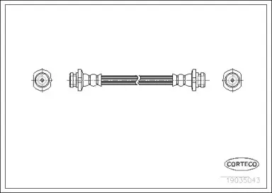 Тормозной шланг CORTECO купить