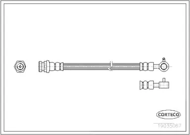Тормозной шланг CORTECO купить