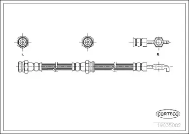 Тормозной шланг CORTECO купить