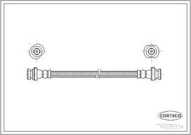 Тормозной шланг CORTECO купить