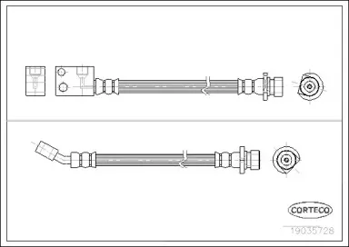 Тормозной шланг CORTECO купить