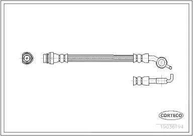 Тормозной шланг CORTECO купить