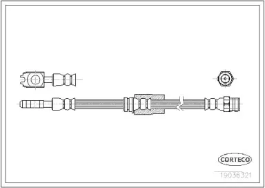 Тормозной шланг CORTECO купить