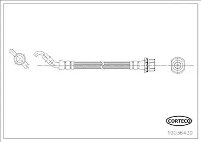 Тормозной шланг CORTECO купить