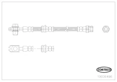 Тормозной шланг CORTECO купить