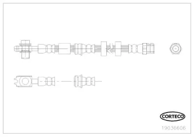 Тормозной шланг CORTECO купить