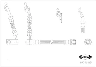Тормозной шланг CORTECO купить