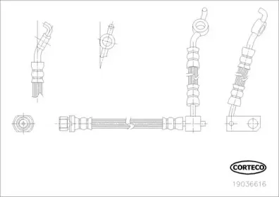 Тормозной шланг CORTECO купить
