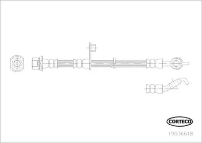 Тормозной шланг CORTECO купить