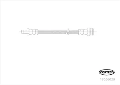 Тормозной шланг CORTECO купить