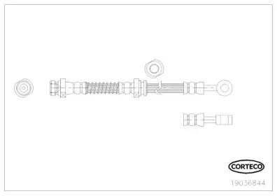 Тормозной шланг CORTECO купить