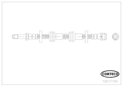 Тормозной шланг CORTECO купить
