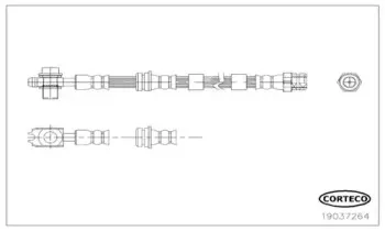 Тормозной шланг CORTECO купить