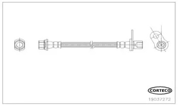 Тормозной шланг CORTECO купить