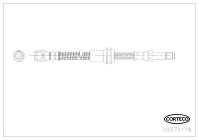 Тормозной шланг CORTECO купить
