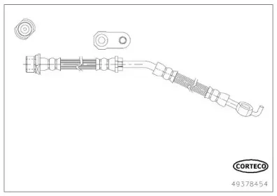 Тормозной шланг CORTECO купить