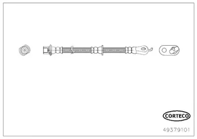 Тормозной шланг CORTECO купить