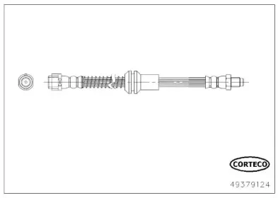 Тормозной шланг CORTECO купить