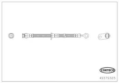 Тормозной шланг CORTECO купить
