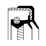 Сальник гумометалевий CORTECO купить