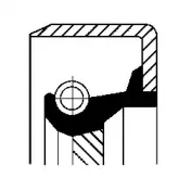 Уплотняющее кольцо, коленчатый вал CORTECO купить