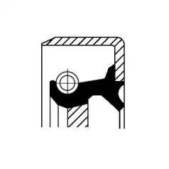 Сальник гумометалевий CORTECO купить