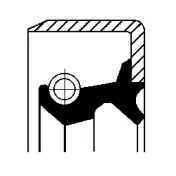 Уплотняющее кольцо, ступица колеса CORTECO купить