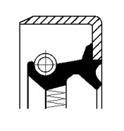 Уплотняющее кольцо, ступица колеса CORTECO купить